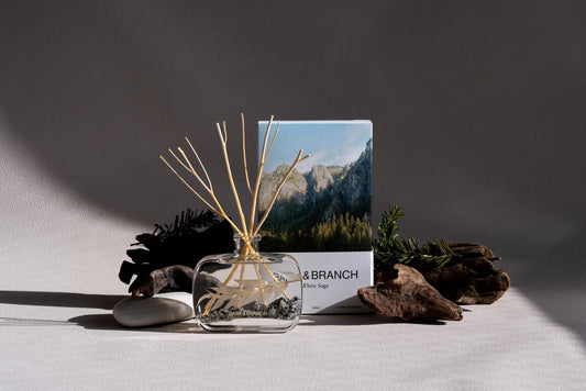 空間を香りで清める・リセットを求めるのに最適【ディフューザー】 BARK&BRANCH ホワイトセージ