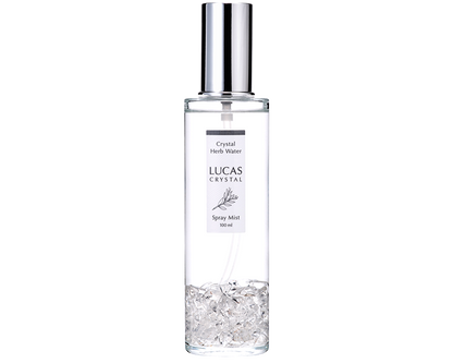 [先着50名プレゼント付き！]浄化 瞑想 お清め★LUCAS ホワイトセージ 浄化スプレー クリスタル 100ml 天然石入り