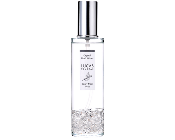 LUCAS ホワイトセージ 浄化スプレー クリスタル 100ml | 天然石入り