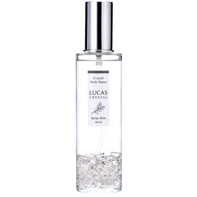 [先着50名プレゼント付き！]浄化 瞑想 お清め★LUCAS ホワイトセージ 浄化スプレー クリスタル 100ml 天然石入り