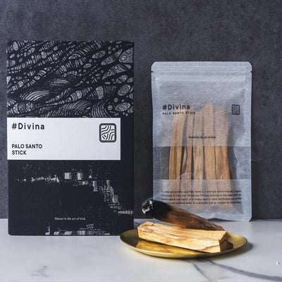 空間の浄化・瞑想に◆#Divina 特選パロサントスティック