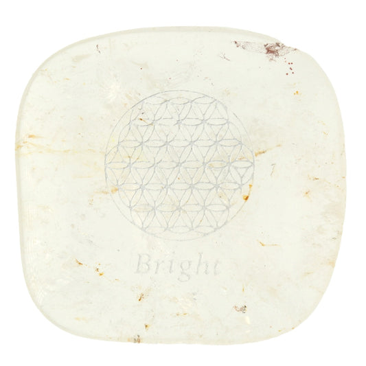 [先着50名プレゼント付き！]LUCAS ビジョンストーン クリスタル フラワーオブライフ 天然石／願い マインドフルネス 瞑想