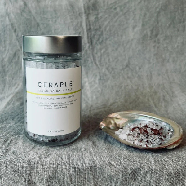 【期間限定セール｜20%OFF】CERAPLE クリアリングバスソルト / 入浴剤 アロマ オーガニック 浄化 デトックス