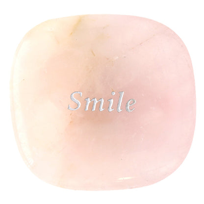 [先着50名プレゼント付き！]恋成就へつなげるお守り石★LUCAS ビジョンストーン ローズクォーツ 天然石