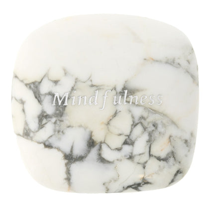 [先着50名プレゼント付き！]LUCAS ビジョンストーン ハウライト フラワーオブライフ 天然石／願い マインドフルネス 瞑想