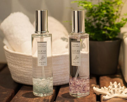 [先着50名プレゼント付き！]浄化 瞑想 お清め★LUCAS ホワイトセージ 浄化スプレー クリスタル 100ml 天然石入り