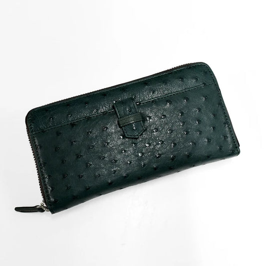 開運カラーオーストリッチ長財布金運