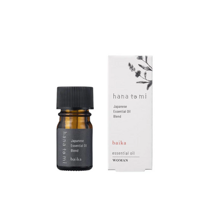 [先着50名プレゼント付き！]hana to mi エッセンシャルオイル baika（WOMAN）