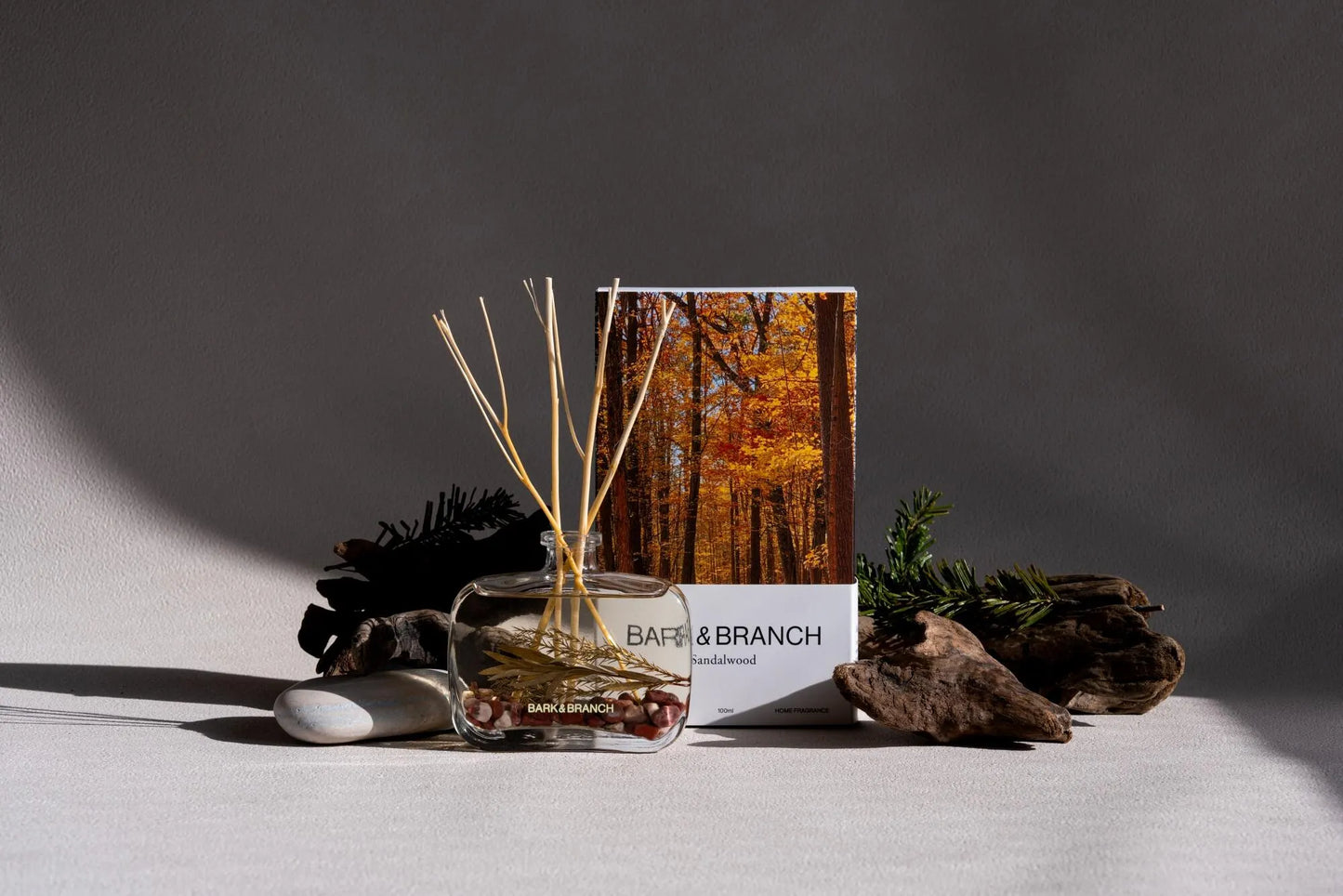 [先着50名プレゼント付き！]【BARK&BRANCH】ディフューザー100ml サンダルウッド