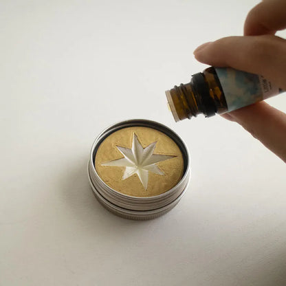 [先着50名プレゼント付き！]缶入り星のアロマストーン《mobile star stone》