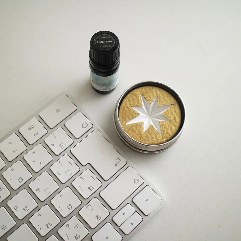 [先着50名プレゼント付き！]缶入り星のアロマストーン《mobile star stone》