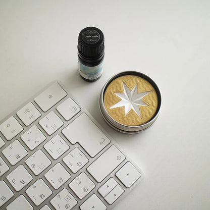 [先着50名プレゼント付き！]缶入り星のアロマストーン《mobile star stone》